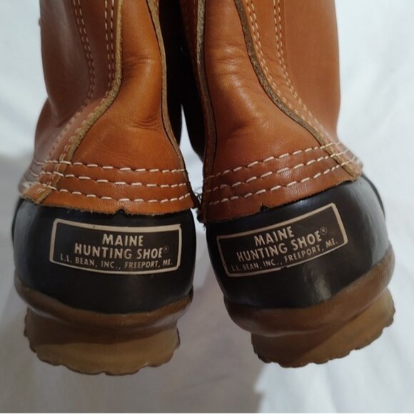LL Bean Maine Hunting Shoe Tall Duck Boots 6N - Picture 8 of 12